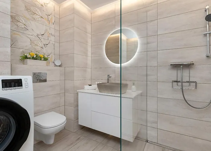 Апартаменты Piekny W Gdansku 2 Sypialnie I Parking By Renters Prestige Гданьск