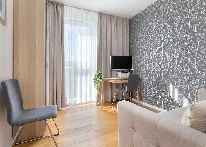 Piekny W Gdansku 2 Sypialnie I Parking By Renters Prestige * Гданьск